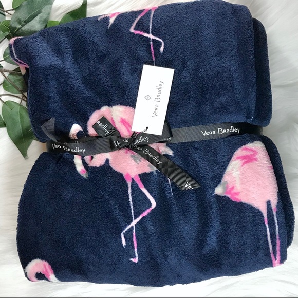 Vera Bradley Bedding Flamingo Fiesta 80x50 Blanket Nwt Poshmark